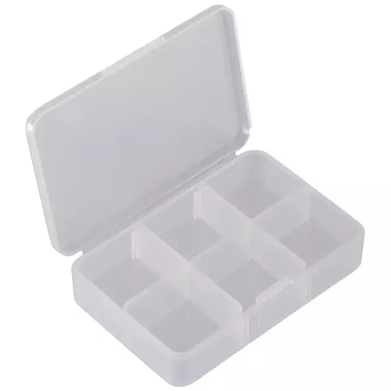 Коробка Meiho Fb-11 87x60x20mm к:clear, фото , изображение 2